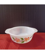 Vintage Anchor Hocking  / Fire King small white bowl dish flowers 1 pint - £4.72 GBP