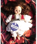 Beautiful Sleepy Eye Doll Handmade From GREECE NWT 11 In - £18.34 GBP