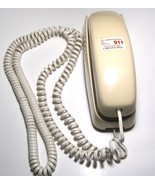 Bell Phones White Vintage Slimline Lighted Push Button - Wall Mount Type - $285.59 MXN