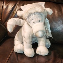 Disney Store Tigger Winnie The Pooh Winter Silver White 18&quot; Plush Stuffe... - $357.14 MXN