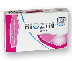 Biozin Mama during pregnancy and breastfeeding x 30 BIOshield tablets - $32.99
