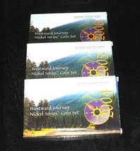 2004-2005-2006 Westward Journey Nickel Series Sets - Jefferson - Boxes &amp;... - £20.50 GBP