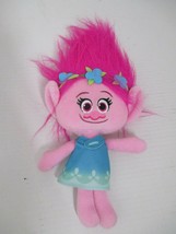 Dreamworks Trolls Plush By Hasbro 2015 Plush Collectible Stuffed Pink Doll Clean - £7.98 GBP