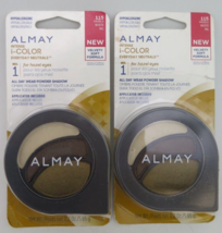 Almay Intense Powder Shadow i-Color 115 Hazels 0.2 Oz  *Twin Pack* - £15.68 GBP