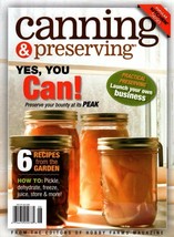 Canning &amp; Preserving Pickle Dehydrate Freeze Juice Hobby Farms 1st issue... - £22.94 GBP