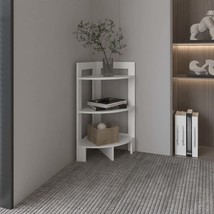 Riga 3-Tier Corner Side Table | Sofa, End Table with Tray, 31.7&quot;H - $2,311.16 MXN