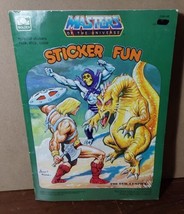 Masters Of The Universe He-Man Sticker Fun Coloring Book 1984 Golden - £8.89 GBP