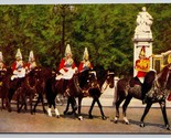 Queens Life Horse Guards Salmon LIFE Series London card K11 - £3.17 GBP