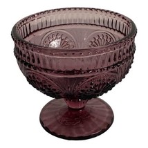 The Pioneer Woman Adeline Plum Footed Dessert Sundae Cup Goblet Purple I... - £14.58 GBP