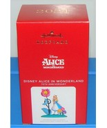 Hallmark 2021 Disney ALICE IN WONDERLAND 70th Anniversary Christmas Orna... - £27.44 GBP