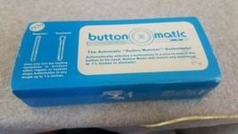 VTG Button Matic Automatic Buttonholer For Sewing Machines In Original Case - £9.86 GBP
