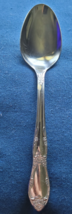 W.M.A. Rogers Stainless Steel Soup Spoon Oneida Ltd. Floral Pattern Dinn... - $168.53 MXN