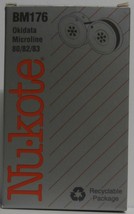 Nu-Kote BM176 Printer Ribbon Cartridge; Black - $5.94