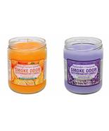 Smoke Odor Exterminator Candle Orange Lemon Splash 13 Oz with 13 Oz Lavender Cha - $31.98
