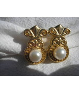 14kt Gold Drop Pearl Earrings NEW from 5th AVE NY store approx retail $1050 - £339.38 GBP