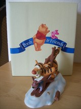 Disney Pooh and Friends “Look out Snow” Tigger and Roo Figurine - $45.00