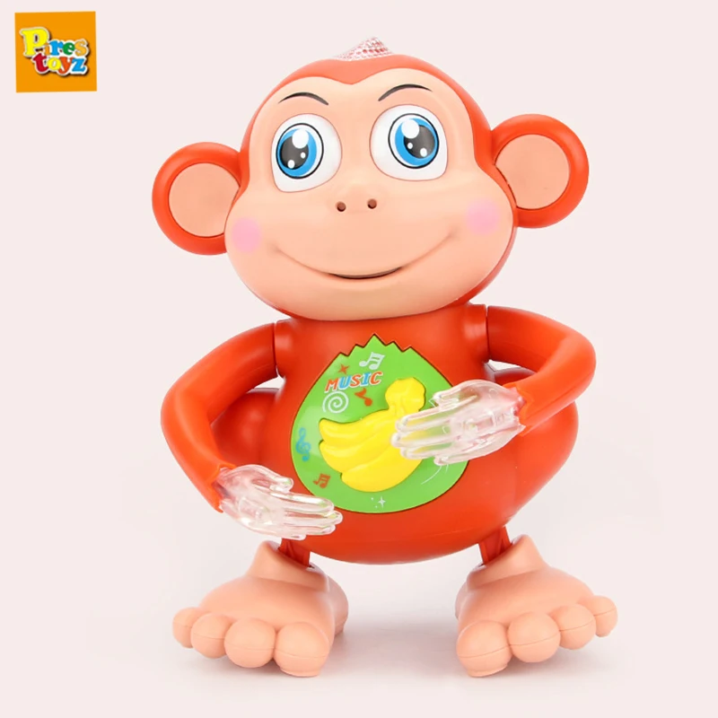 New Children&#39;s Electric Dancing Monkey Singing Cartoon Toys Swing Walkin... - $24.64