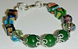 Emerald Gemstone Bracelet-Facilitate-business success  #21020250 - £7.25 GBP