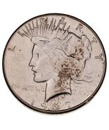 1927-S Silver Peace Dollar in AU Condition, Nice Eye Appeal, Strong Luster - €120,34 EUR