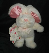 11&quot; Vintage 1988 Commonwealth Target Pink Bunny Rabbit Stuffed Animal Plush Toy - £26.64 GBP