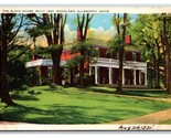 The Black House Woodlawn Ellsworth Maine ME UNP WB Postcard U3 - $2.92