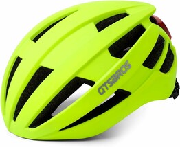 Adult Bike Helmet With Usb Rechargeable Rear Light - Lightweight Bicycle Helmet - $47.99