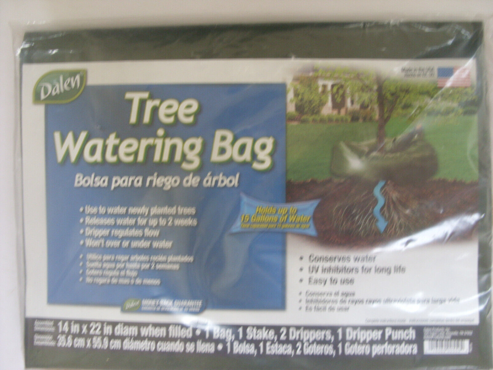 Primary image for Tree Watering Bag 15 Gallon garden yard Dalen Slow Release