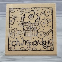 JRL Design Oh Happy Days Rubber Stamp  - £7.77 GBP