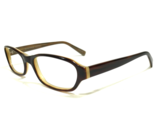 Oliver Peoples Eyeglasses Frames Jennings 008 Brown Beige Rectangular 53... - £47.77 GBP