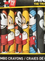 Disney Mickey Mouse 90 Years Of Magic Jumbo Crayons Mickey The True Orig... - $4.00