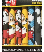 Disney Mickey Mouse 90 Years Of Magic Jumbo Crayons Mickey The True Orig... - $5.47 CAD
