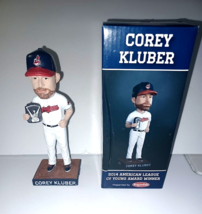 Corey Kluber Bobblehead 2014 Cy Young Winner Cleveland Indians w/ Box - £18.39 GBP