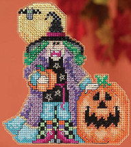 DIY Mill Hill Muriel Witch Halloween Counted Cross Stitch Kit - £13.47 GBP