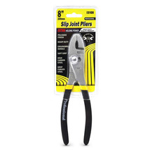 Grip Tight Tools E0108 8&quot; Slip Joint Pliers Grooved Jaw Soft Grip Handle - £11.76 GBP