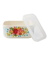 Pioneer Woman ~ Ceramic Food Storage Container ~ Sweet Rose Pattern ~ Large - $555.44 MXN