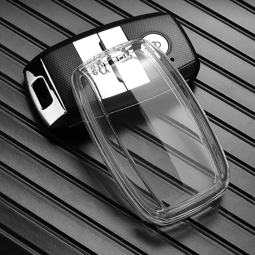 Transparent Key Case Cover Shell For Kia Optima Sorento 2016-2020 For Soul / S - £10.54 GBP