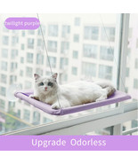 New Cat Hammock Window Hanger Cat Hammock Washable Detachable Pet Bed Su... - $29.99