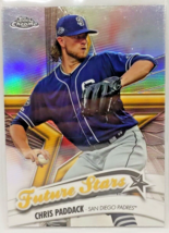 2020 Topps Chrome Chris Paddack Future Stars #FS-8 San Diego Padres - £1.48 GBP