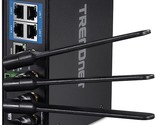 TRENDnet Industrial AC1200 Wireless Dual Band Gigabit Router, Black, TI-... - $594.99