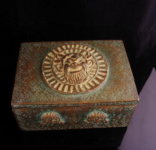 Vintage Devil Box / Italian gargolye box / signed primitive satan mascaron  / gr - £184.92 GBP