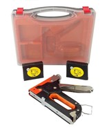 3 Way Tacker Staple Gun Kit Stapler Includes U-Shaped, Standard &amp; Brad N... - $359.94 MXN