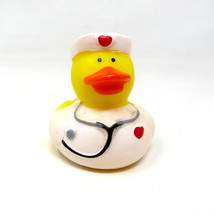 Nurse Rubber Duck 2&quot; Stethescope Medical Nurses Station Squirter Toy US Seller - £6.68 GBP