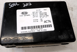 2012-2013 Kia Soul   Body Control  BCM Module   No smart Key  5sp - $65.84