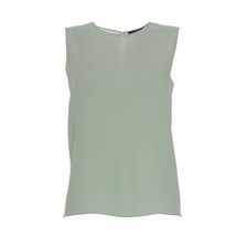 THEORY Womens Blouse Continuous Shell Solid Mint Green Size S J0102517 - £62.11 GBP