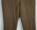 J Crew Womens Minnie Pant Brown Wool Herringbone Low Rise Ankle Length Sz 4 - £21.43 GBP