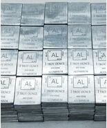 Lotto Di 50 Bar Di Alluminio 1 Troy Ounce .999 Fino In Purezza - $117.61
