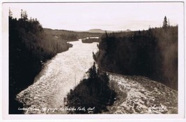 Postcard RPPC Looking Down The Gorge Kakabeka Falls Ontario - $7.91