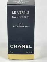 Authentic Chanel Le Vernis Nail Polish #515 Peche Nacree, France, New With Box - £16.07 GBP