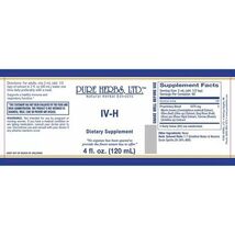 Pure Herbs: IV-H - 4 oz. (Natural Herbal Extracts) image 2