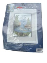 DIMENSIONS Serenity Prayer Counted Cross Stitch 10” x 14” Kit 7940 NEW 2001 - $10.00